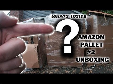 Unboxing An Amazon Overstock Pallet To Sell On Ebay Pallet 2 YouTube