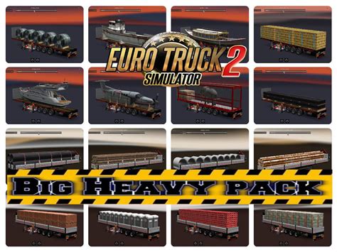 BIG HEAVY TRAILER PACK MOD V1 ETS2 1 27 Euro Truck Simulator 2 Mod