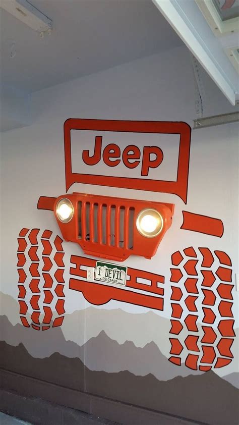 Cool Garages Classic Garage Signs Automotive Novelty Items Jeep