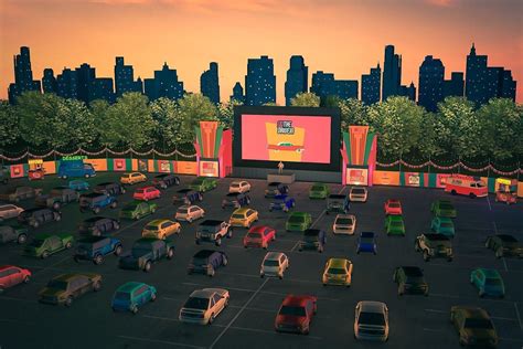 80s Drive In Movie Theater