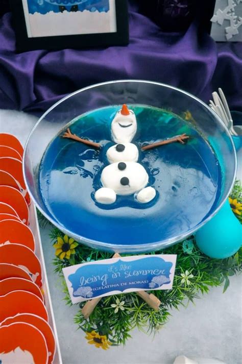 Olaf In Blue Jello Partyworx Co Uk Post Olaf