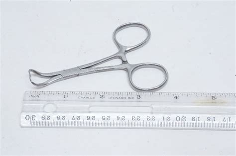 V Mueller Su Towel Forceps Backhaus Inch Stainless Steel