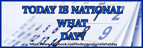 Today Is National What Day