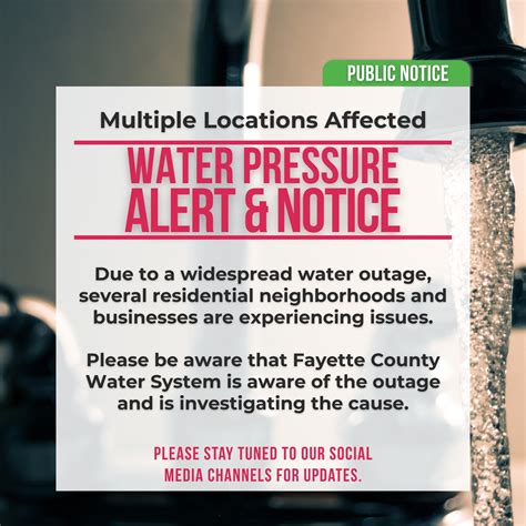 Peachtree - 🚨 Reported Water Outages throughout Peachtree City 🚨 We