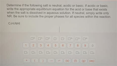 how to know if salt is acidic or basic