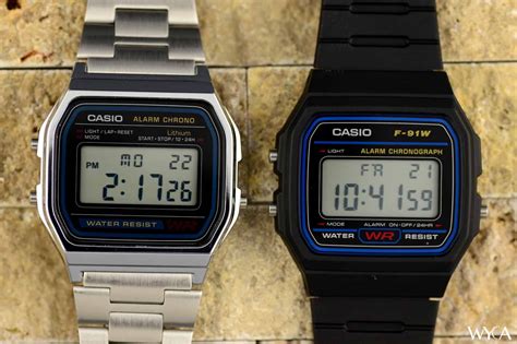 The Venerable Casio F 91w Digital Watch The Digital Watch That Took