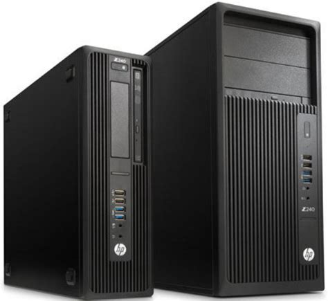 C Data Hp Z240 Tower Workstation I7 7700