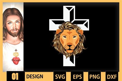 Jesus Lion Of Judah Gráfico Por Skinite · Creative Fabrica