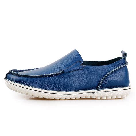 Mocassins moderne en cuir véritable pour homme Mon Mocassin