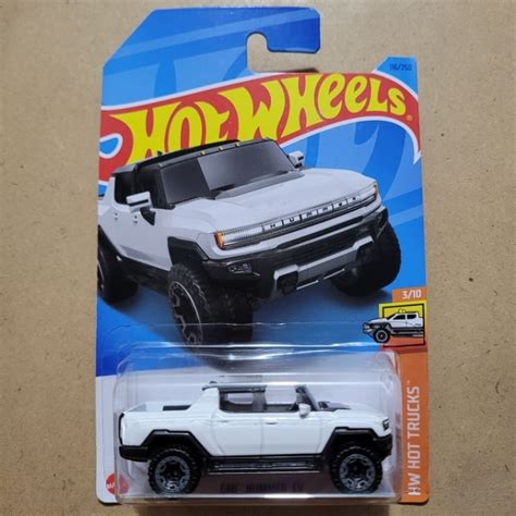 Jual HOT WHEELS GMC HUMMER EV HW HOT TRUCKS WHITE Shopee Indonesia