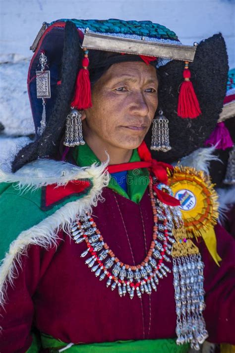 The Ladakh festival 2017 editorial stock photo. Image of clothes ...