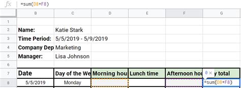 How To Make A Timesheet On Excel Trudell Cirt1973