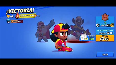 Mi Primer Video De Brawl Stars Es Mi Cuenta Secundaria Youtube