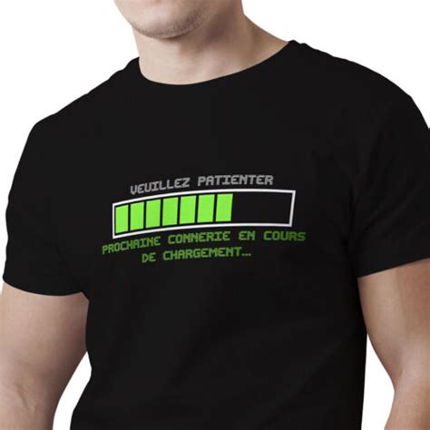 T Shirt Humour Geek Homme Prochaine Connerie En Cours De Chargement