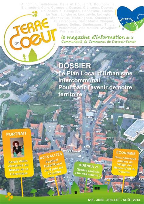 DOSSIER Le Plan Local D urbanisme Intercommunal Pour Bâtir L avenir De