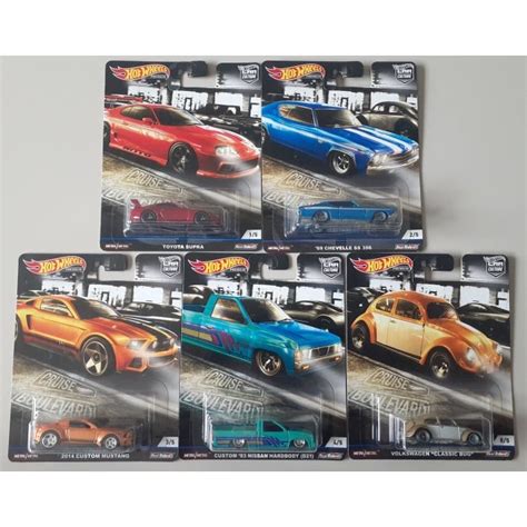 Hot Wheels Car Culture Cruise Boulevard Shopee Brasil