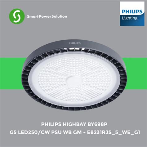 Promo Philips Highbay Lampu Industri BY698P G5 LED250 CW 157W Cicil 0