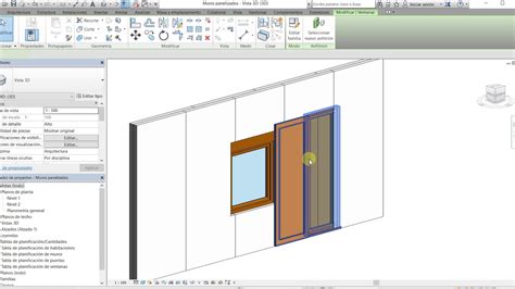 Introducci N De Ventanas En Muros Panelizados Con Revit Youtube