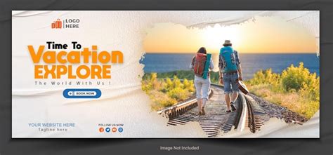 Premium PSD | Travel and tour banner design template