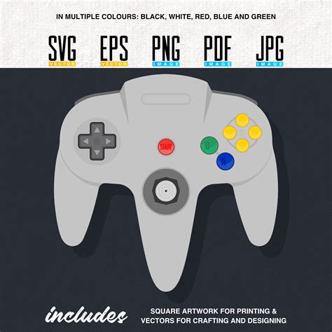 Nintendo 64 Controller Layout