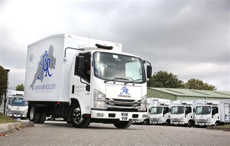 Isuzus Refrigerated Grafter Green Delivers Results For Jandr Food Service