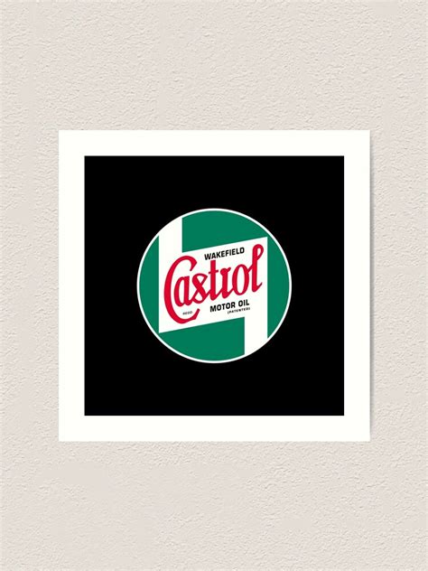 "vintage castrol oil logo" Art Print for Sale by mars21657 | Redbubble