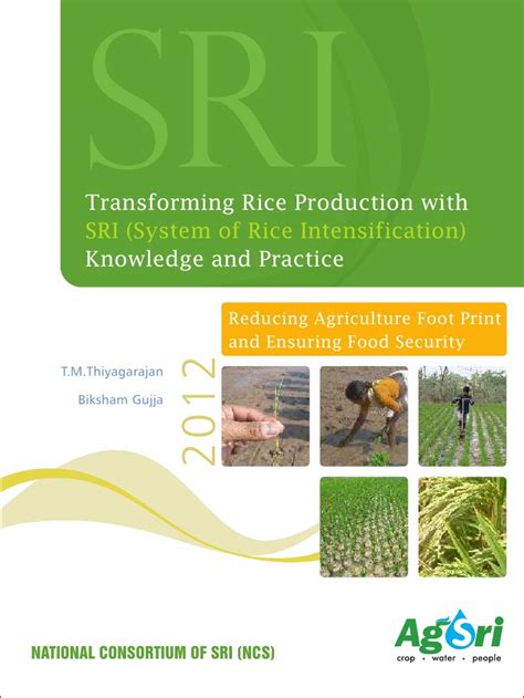 Sri Book Final Version Pdf Rice Green Revolution