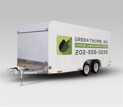 Trailer Decals & Graphics | Business Stickers for Trailers | Signazon