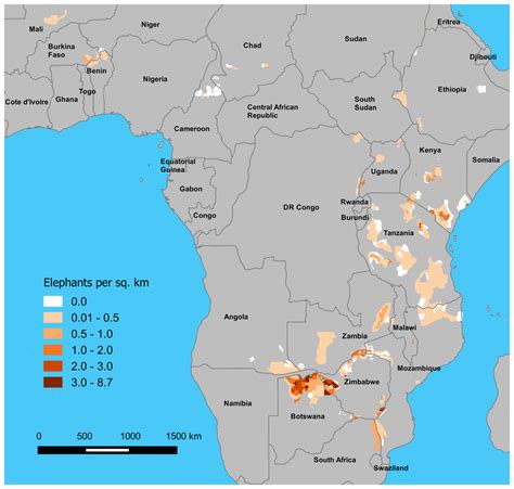 African Elephant Population Graph