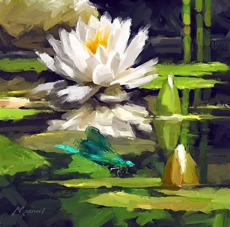 Resultado De Imagen Para Que Pintor Famoso Tiene Unas Pinturas Con Flor