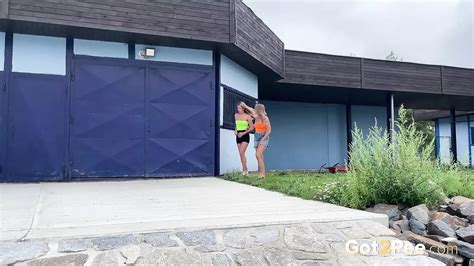 Driveway Duo By Got Pee Where Girls Come To Piss Babe Porn By Faphouse Xhamster