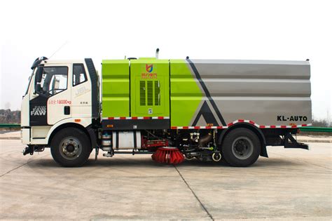 New Faw Kingrun Vacuum Road Cleaning Truck Cbm Dirty Tank Cbm