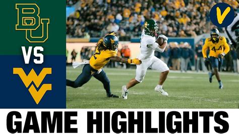 Baylor Vs West Virginia College Football Highlights Youtube