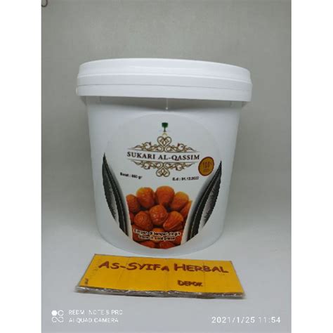 Jual Kurma Sukari Ember Al Qassim Gram Shopee Indonesia