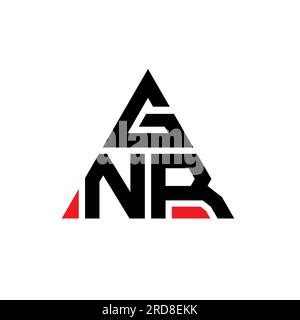 Dise O De Logotipo De Letra Triangular Gnr Con Forma De Tri Ngulo Gnr