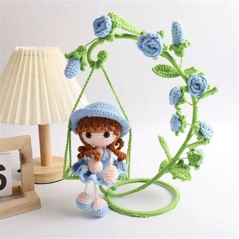 Swing Hanging Doll Crochet Pattern Monacrochet