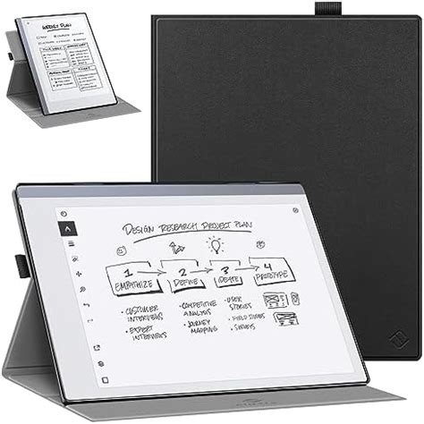 Fintie drehbare Hülle für Remarkable 2 Digital Paper Tablet 10 3 Zoll