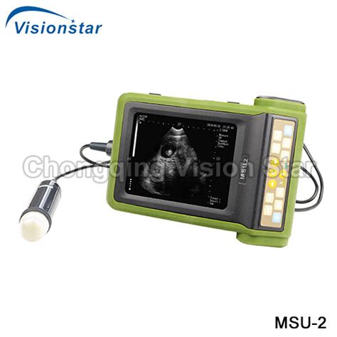 China MSU 2 Veterinary B Mode Portable Ultrasound Scanner Best Price