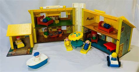 Fisher Price Little People House Vintage Play Family House - Etsy