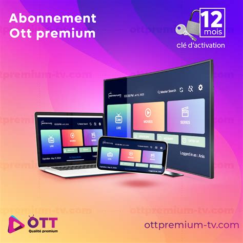 OTT Premium Le Meilleur Abonnement IPTV En France