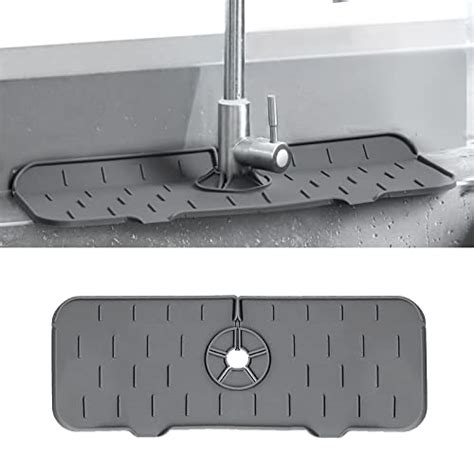 Tapis de robinet d évier en silicone pour évier de cuisine tapis