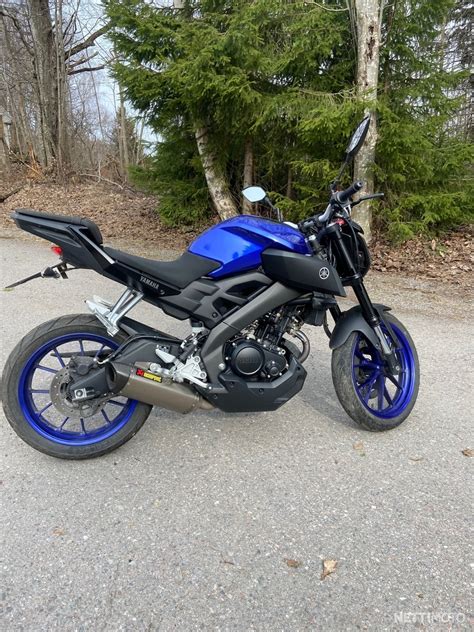 Yamaha MT 125 125 cm³ 2018 Lohja Moottoripyörä Nettimoto