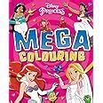 Disney Princess Mega Colouring Amazon Co Uk Walt Disney