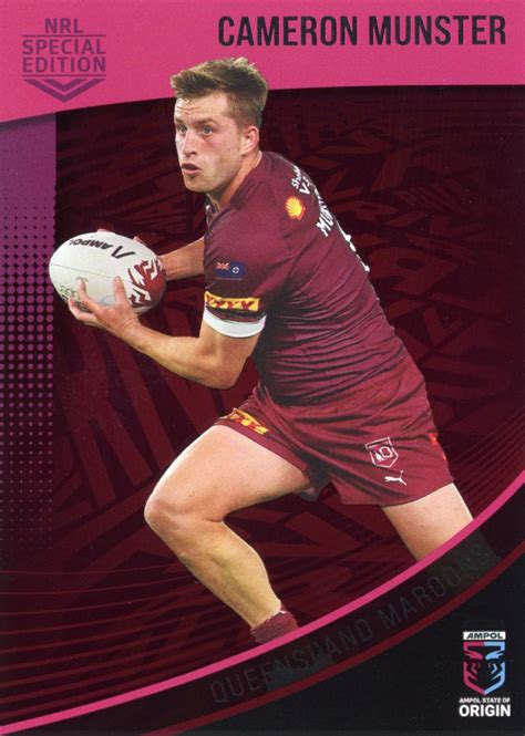 2022 Nrl Rivalry State Of Origin Ss12 Cameron Munster Gold Coast