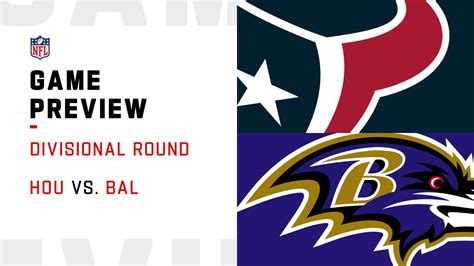 Houston Texans Vs Baltimore Ravens Preview Divisional Round