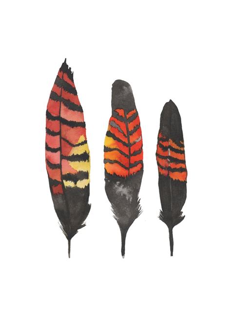 Black Cockatoo Feathers | Pebble and Stone Textiles