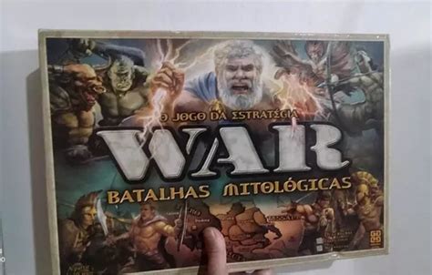 Jogo De Mesa Tabuleiro War Edição Batalhas Mitológicas Raro MercadoLivre