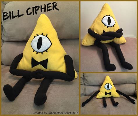 Bill Cipher Plush by CobblestoneHeart on DeviantArt