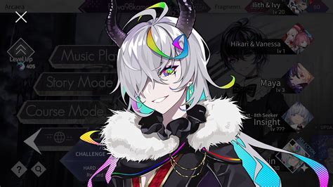 Arcaea Partner Luin Awakened From WACCA YouTube