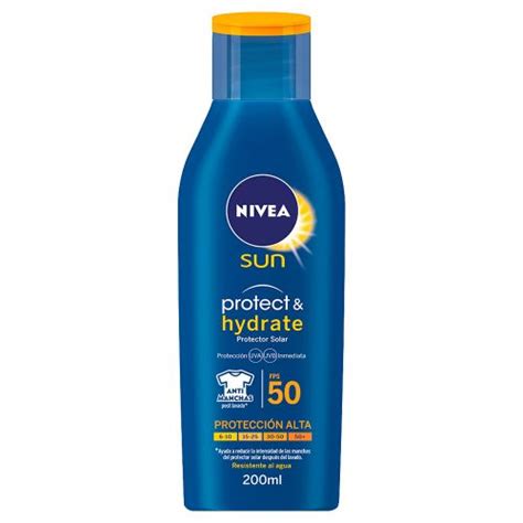 Nivea Sun Fps 50 Protector Solar Hidratante X 200ml Farmacia Leloir